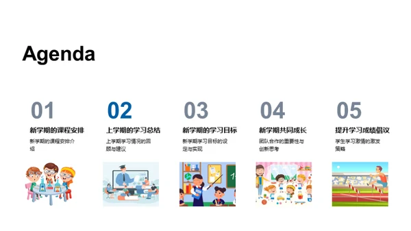 新学期学习蓝图