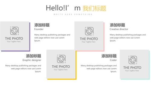 时尚微立体管理素质工作总结商务通用PPT动态模板