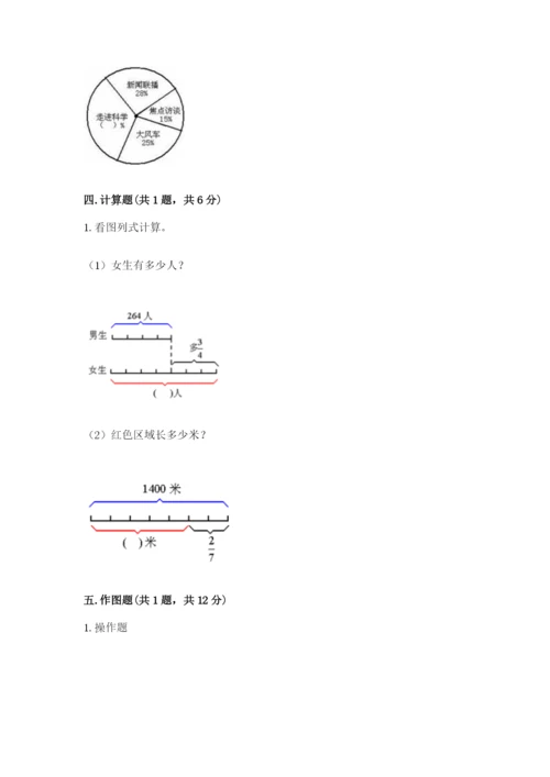 小学数学六年级上册期末考试试卷有精品答案.docx