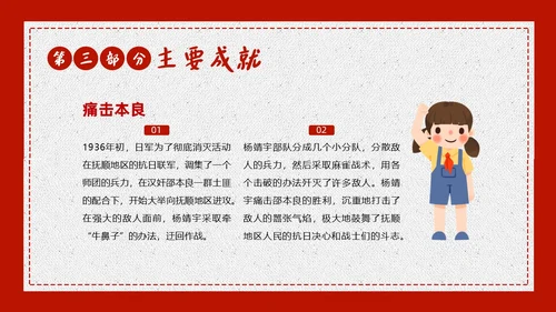 学习杨靖宇学习抗日民族英雄精神PPT课件人物介绍