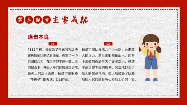 学习杨靖宇学习抗日民族英雄精神PPT课件人物介绍