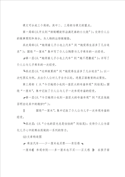 初三语文一厘米学习要点