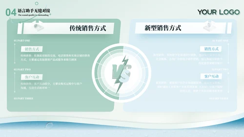 绿色洗护用品春季新品发布会ppt模板
