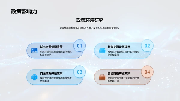 智能交通解决方案PPT模板