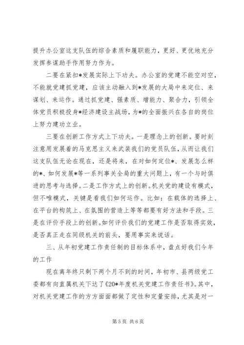 政府办公室党建工作调研报告（市）.docx
