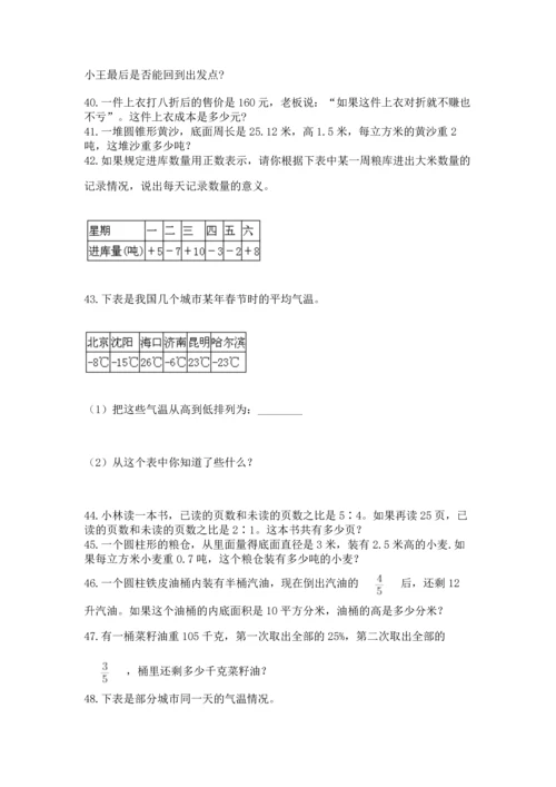 小升初数学应用题50道完整.docx