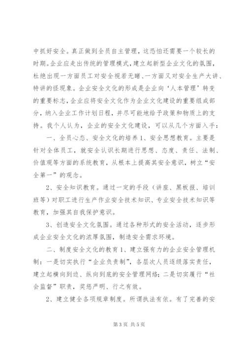 浅谈企业安全文化建设 (7).docx