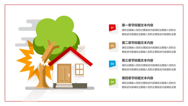 人身房屋财产保险工作汇报PPT模板