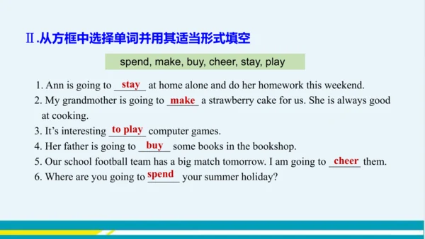 Module 3 Unit 3 教学课件-外语教研版中学英语七年级下