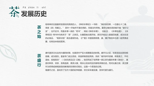 品茶论道茶艺茶道文化PPT模板