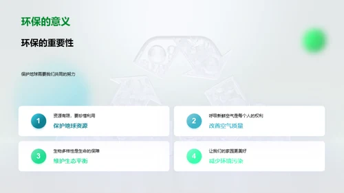 环保行动从我做起