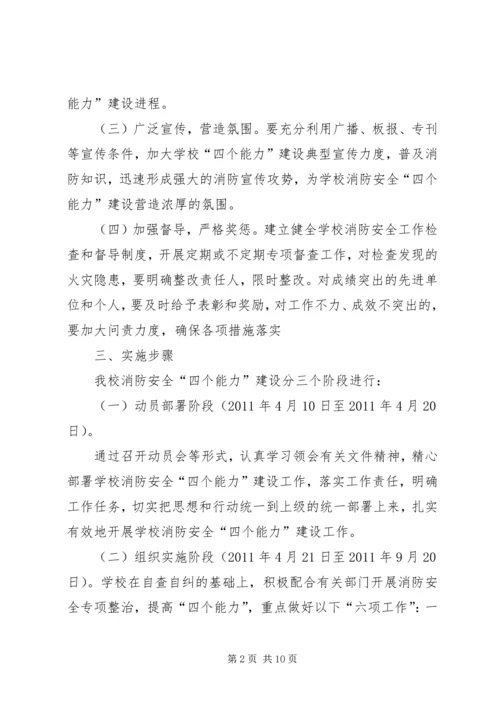 学校安全能力建设工作汇报 (5).docx