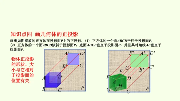 人教版数学九年级下册29.1投影课件（35张PPT)