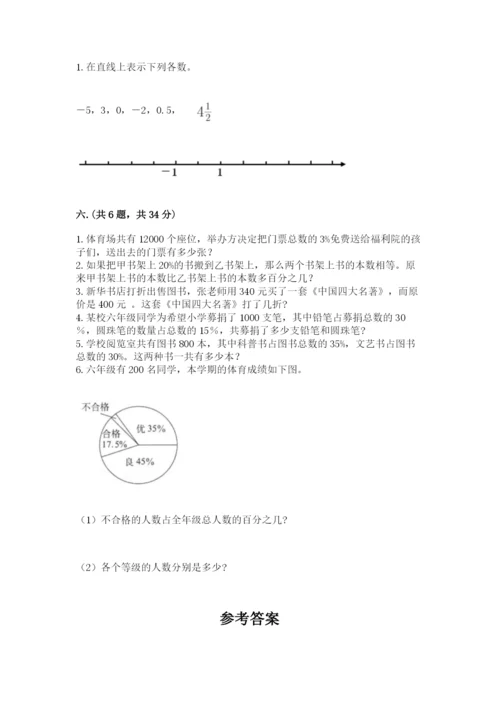 苏教版数学小升初模拟试卷带答案（基础题）.docx