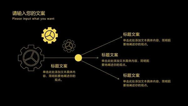 高级黑金工作总结汇报PPT模板