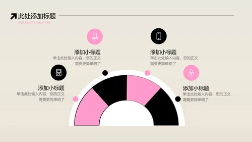 粉色简约弥散渐变香薰护肤行业PPT演示模板