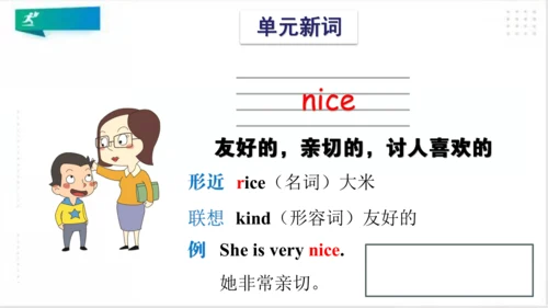 Module 1 Unit 1 She's a nice teacher 课件(共27张PPT)