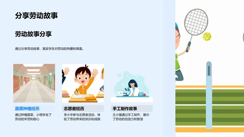 劳动教育讲座PPT模板