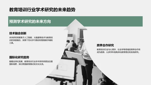 绿色商务风学术研究背景与方法汇报PPT模板