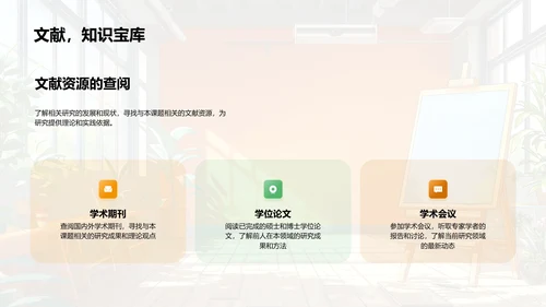 硕士论文开题报告PPT模板