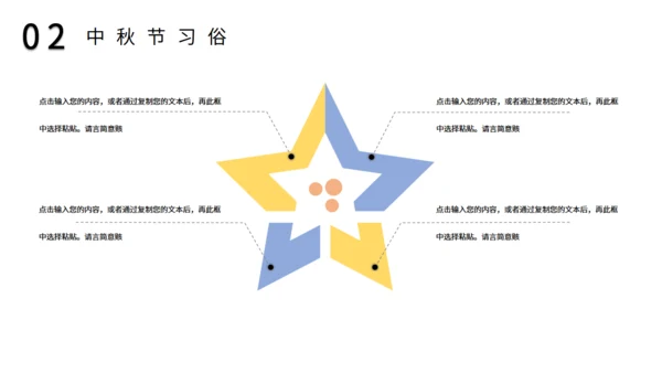 中秋节兔姐姐月圆夜通用PPT模板