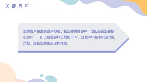 彩色卡通风客户分级管理培训PPT课件