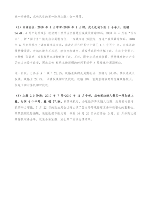 股市专题研究报告-2010和2013年成长牛的不同结局.docx