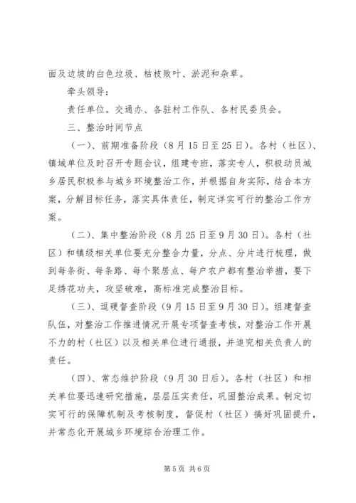 脱贫攻坚环境综合治理工作方案.docx