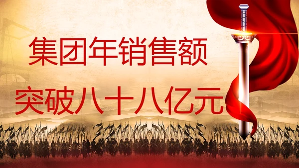 公司军令状企业誓师大会出征PPT模板