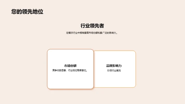 餐饮品牌的发展与合作