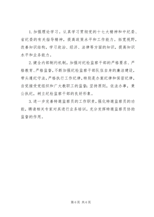 监察室党风廉政建设工作计划.docx
