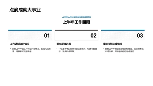 人资行政半年工作总结PPT模板