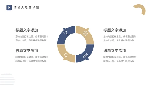 黄蓝个性商务大气品牌营销策划PPT模板