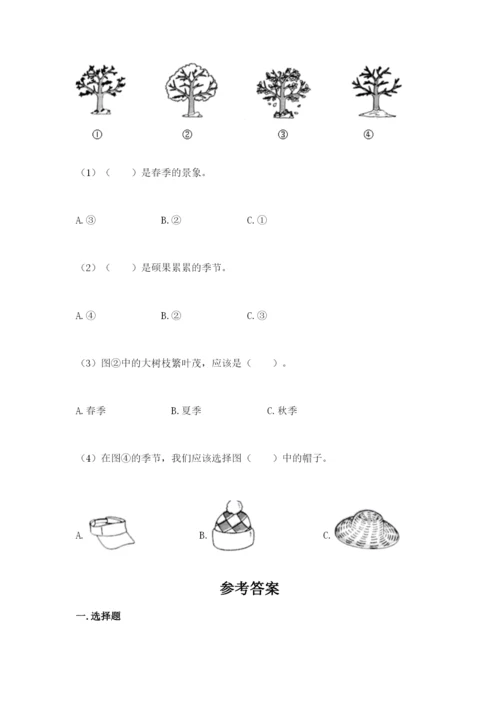 教科版科学二年级上册期末考试试卷（综合题）.docx