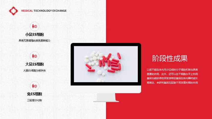 医疗学术交流干细胞技术研究成果通用PPT课件