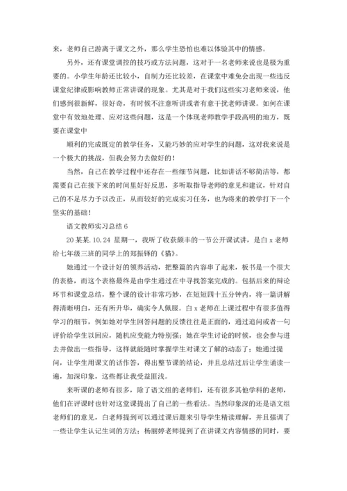 语文教师实习总结.docx