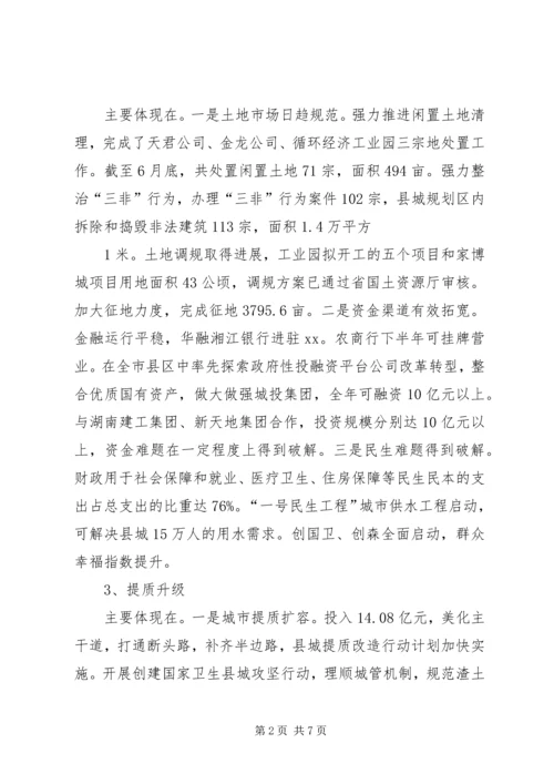 市政协XX年上半年经济运行情况专题议政性协商会发言稿 (3).docx