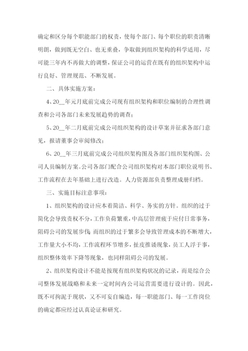 人事部年度工作计划(5篇).docx