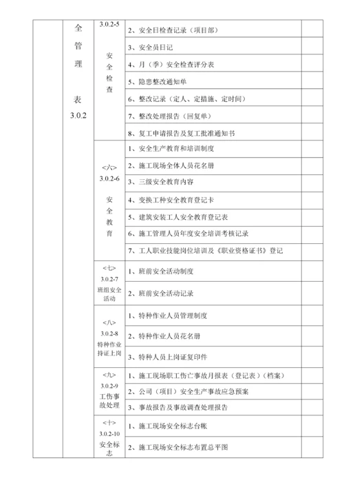 施工现场安全技术资料目录(最新整体).docx