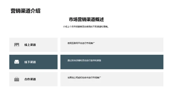 市场营销月度总结