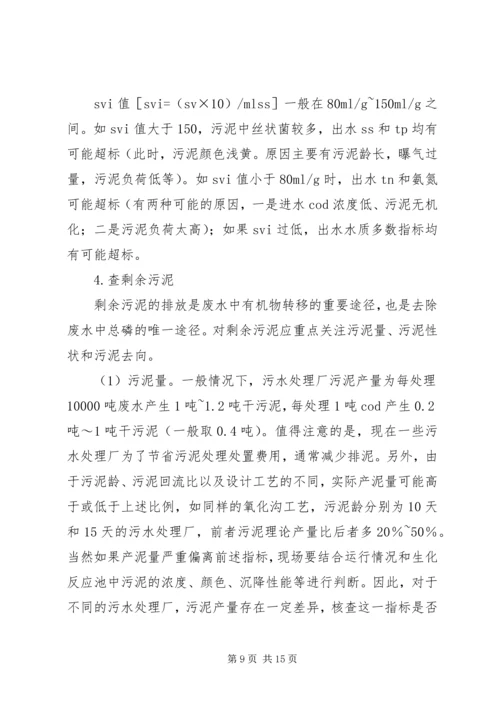 城镇污水处理厂运行情况报告 (4).docx