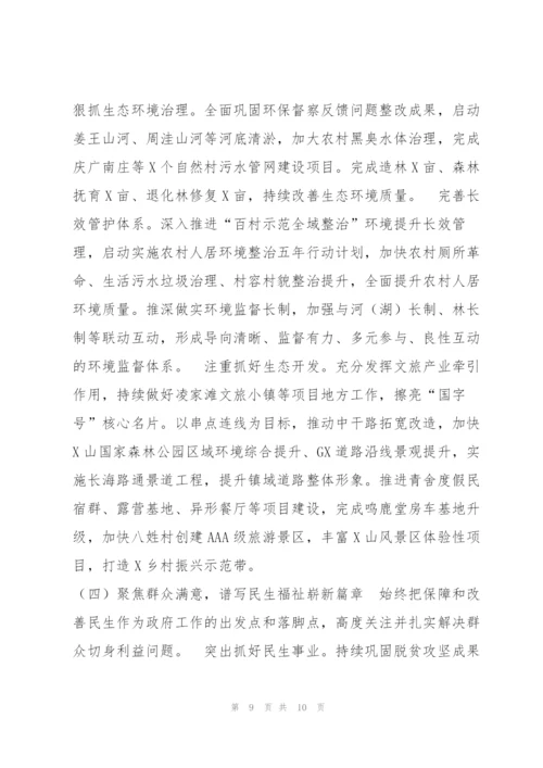镇年工作总结及工作安排.docx