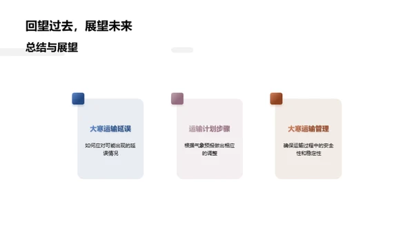 大寒气候与运输业