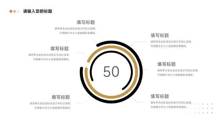 金色高级感工作总结汇报PPT模板