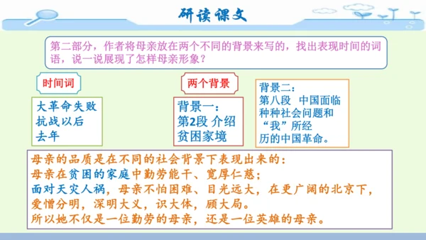 14《回忆我的母亲》-七年级语文上册同步优质课件（统编版）