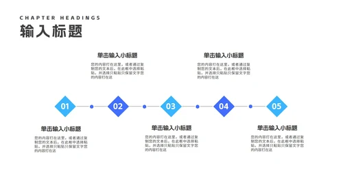 蓝色渐变几何风建筑企业宣传汇报PPT模板