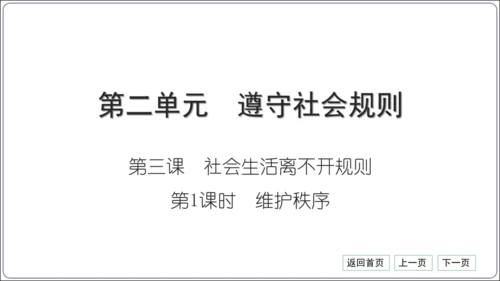 第二单元《遵守社会规则》核心考点基础过关与能力提升【统编八上道法期中期末复习】课件(共101张PPT
