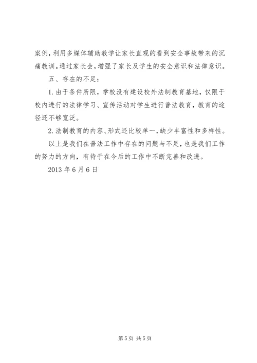 城关小学六五”普法工作自查汇报材料 (3).docx