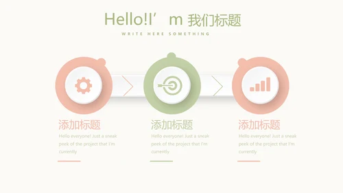 唯美淡雅小清新产品介绍方案策划动态PPT模板
