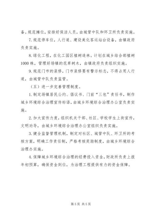 镇环境综合治理实施方案.docx